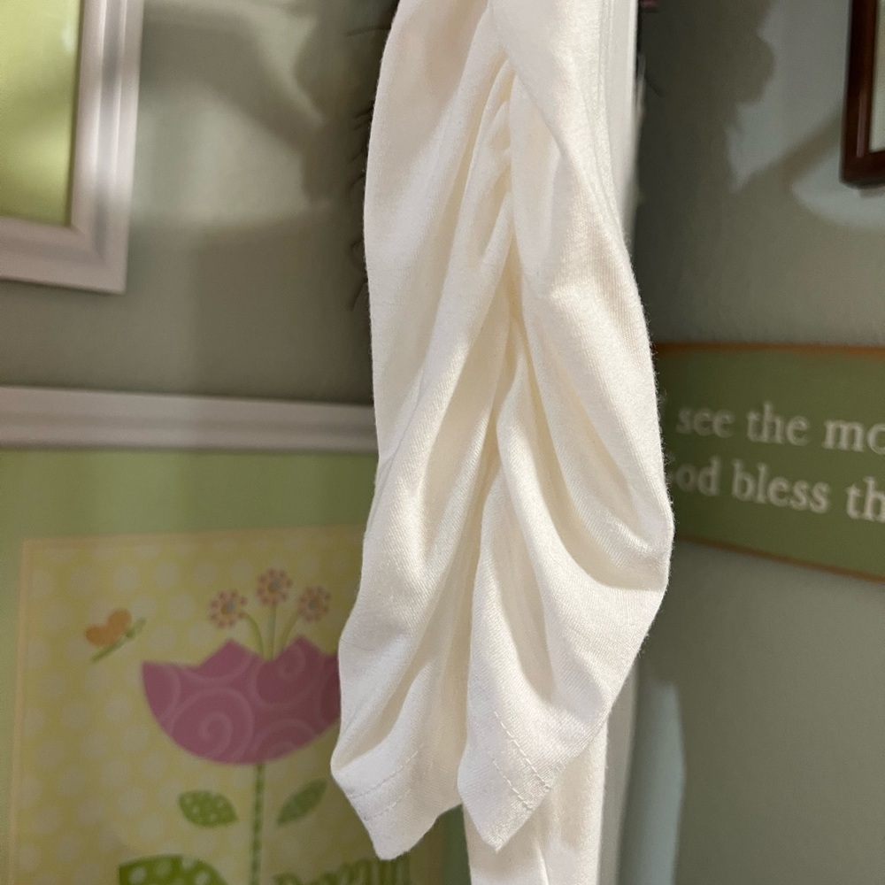 Skies Are Blue White Short Sleeve Top #50 - Picture 3 of 5